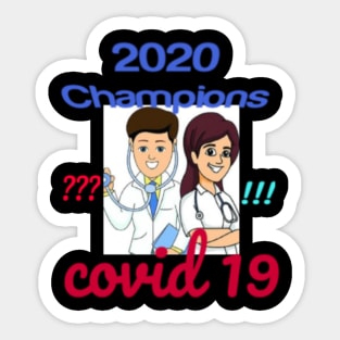 2020 Champions Sticker